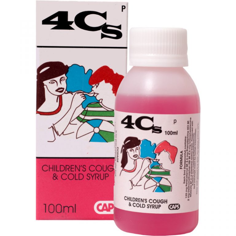 CAPS Pharmaceuticals 4Cs Cough Syrup